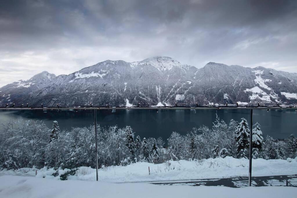 Exklusives Chalet Mit Traumhafter See- Und Bergsicht Зелисберг Экстерьер фото