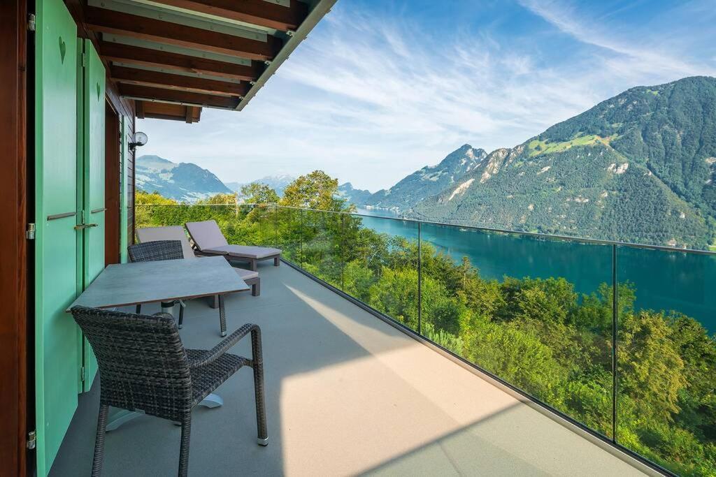 Exklusives Chalet Mit Traumhafter See- Und Bergsicht Зелисберг Экстерьер фото